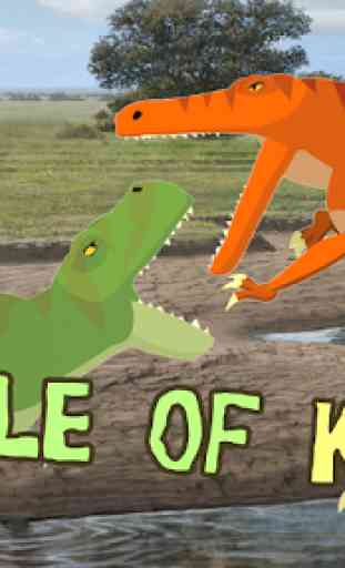 T-Rex Fights Spinosaurus 1