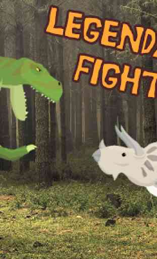 T-Rex Fights Triceratops 1