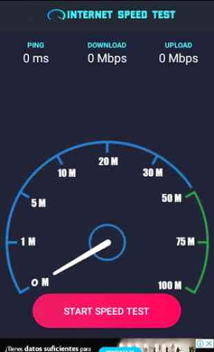 Teste de velocidade da Internet - 4G e WiFi 1