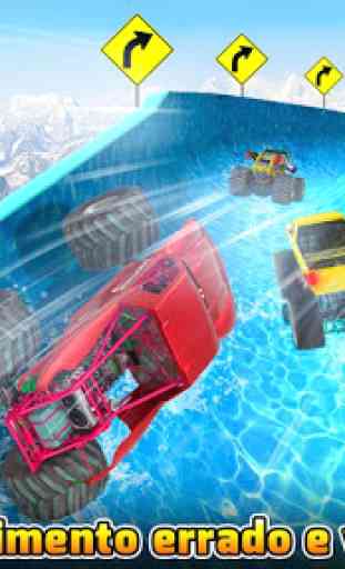 Water Slide Monster Truck Race 2