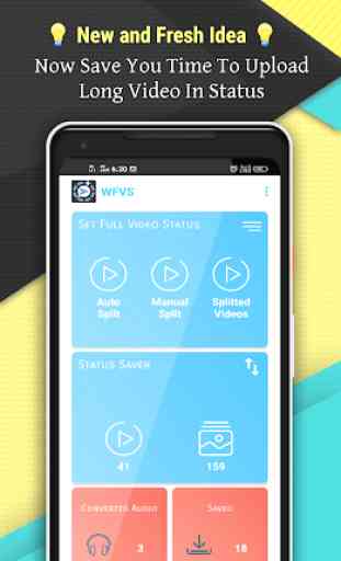 WFVS | Upload Full Video Status - Video Splitter 2