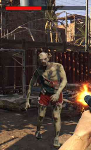 Zombie Shooting Dead Zombie Frontier 3D 3