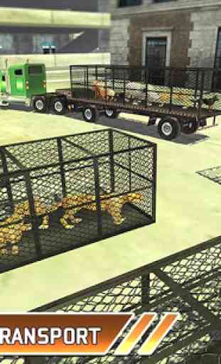 Zoo Animal Transporte Caminhão 3D Avião Transport 3