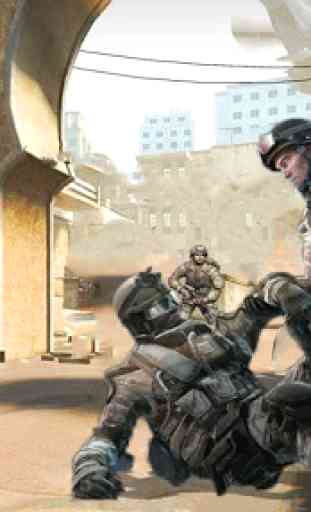 Army Commando Shooting Mission Survival War 2