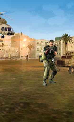 Army Commando Shooting Mission Survival War 3