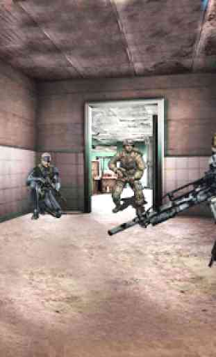 Army Commando Shooting Mission Survival War 4