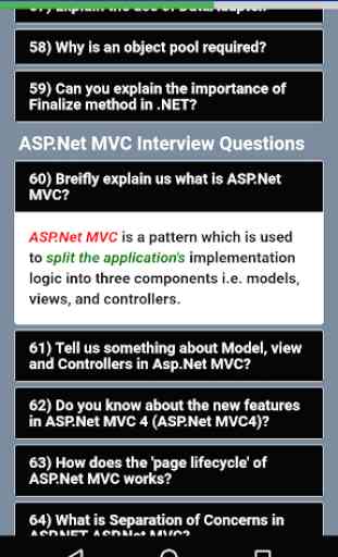 ASP.NET & MVC Interview Questions 4