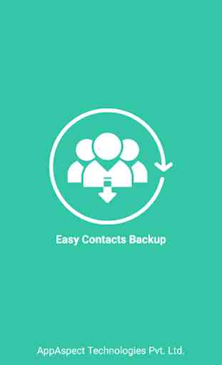 Backup fácil de contatos - Gerenciador de contatos 1