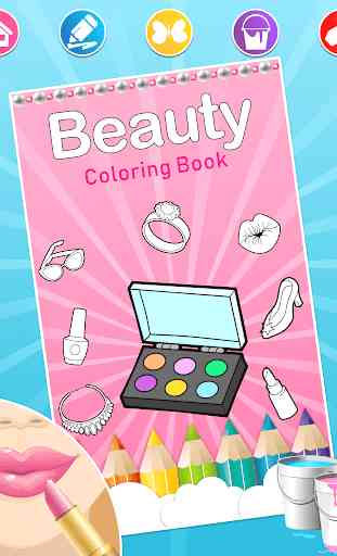 Beauty Coloring Pages  4