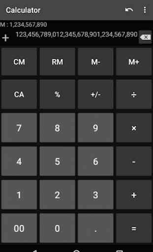 Calculator with many digit (Long number) 4