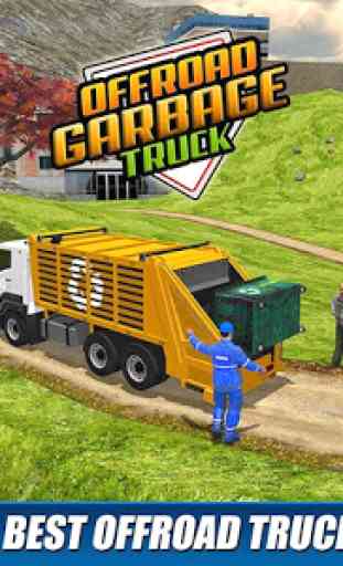 Caminhão de lixo offroad: caminhão de dump 4