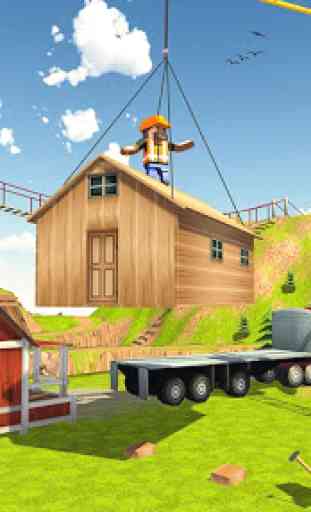 Casa de madeira construção Simulator 2018 3