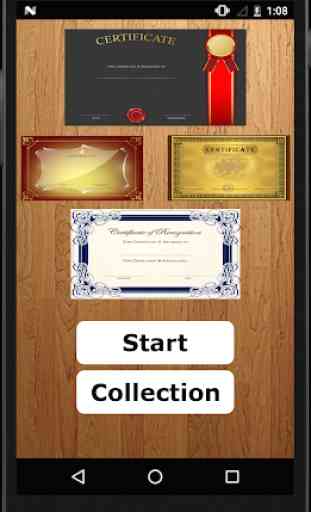Certificate Maker app Easy to Design Certifcate 1