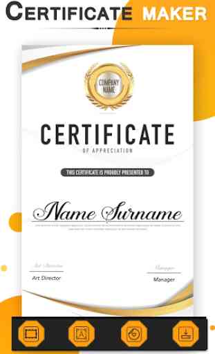 Certificate Maker: Templates and Design Ideas 4