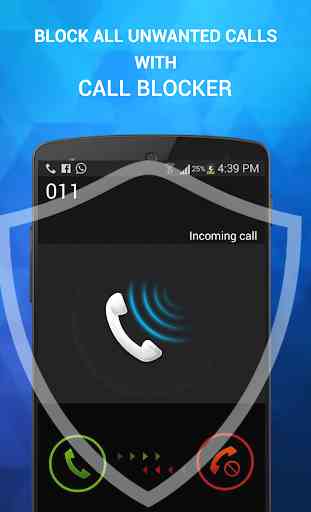 Chama lista negra -Chamada e bloqueador de SMS 3