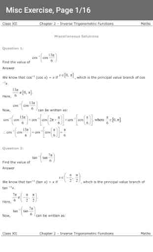 Class 12 Maths NCERT Solutions 4