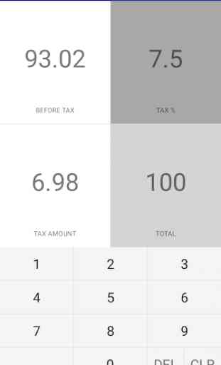 EasyTax - Sales Tax Calculator 2