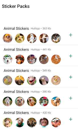 Figurinhas de Animais para WhatsApp WAStickerApps 1