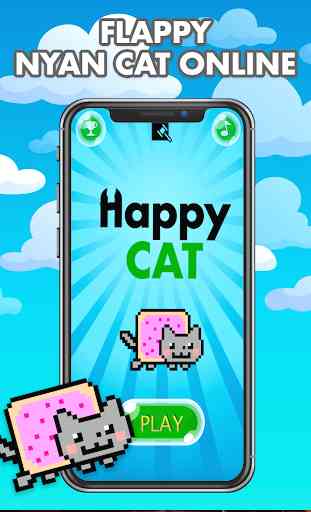 flappy nyan cat online game FREE 1