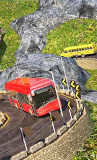 Herói de ônibus: ônibus turístico de montanha 3