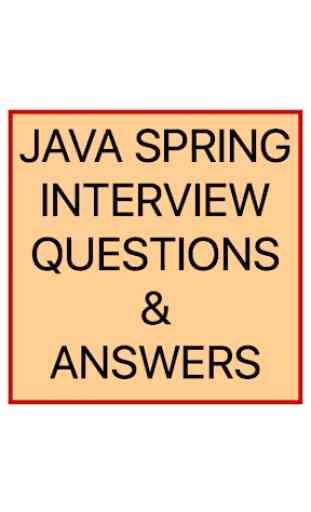 Java Spring - Interview Questions & Answers 4