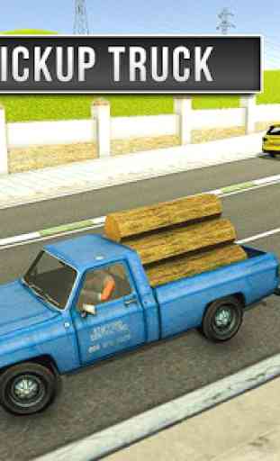 lenhador simulador caminhão dirigindo jogo 3d 4