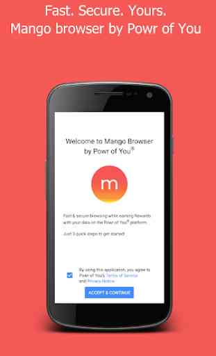 Mango Browser: Fast & Secure with Rewards 1