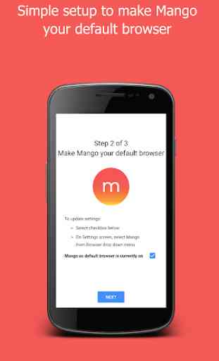 Mango Browser: Fast & Secure with Rewards 3