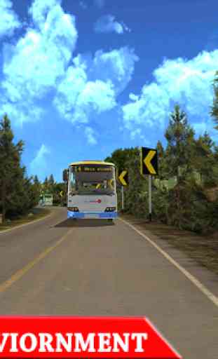 Motorista Montanha Bus moderna: Subida de condução 4