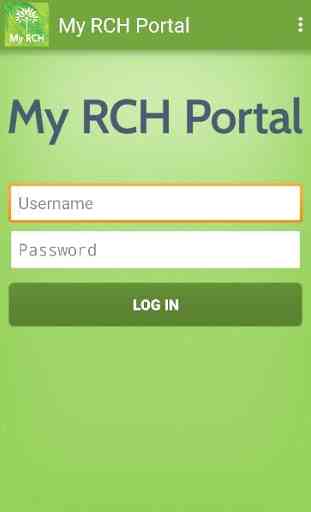 My RCH Portal 1