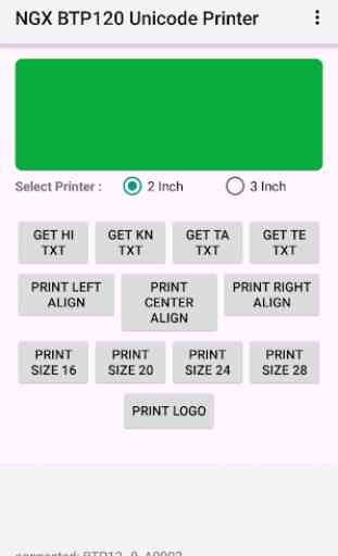 NGX BTP120 Unicode Printer 1