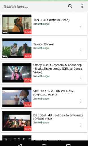 Nigerian Music Videos  1