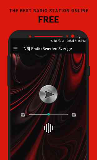 NRJ Radio Sweden Sverige App FM SE Fri Online 1