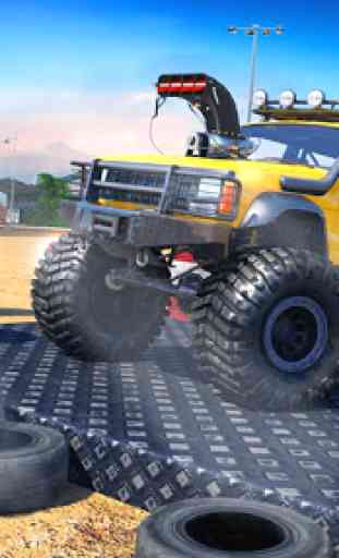 Off Road Monster Truck Driving - SUV Car Driving 2