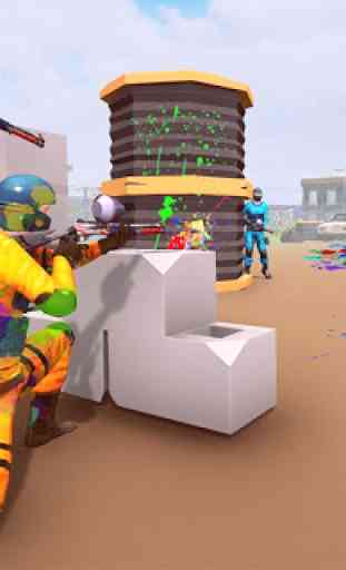 Paintball battle Royale 3D: Battleground Gun Fire 3