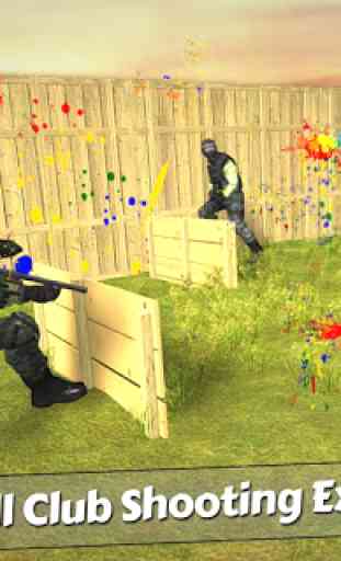 PaintBall Shooting Arena3D: Força do Exército 2