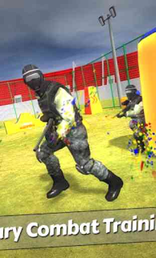 PaintBall Shooting Arena3D: Força do Exército 3