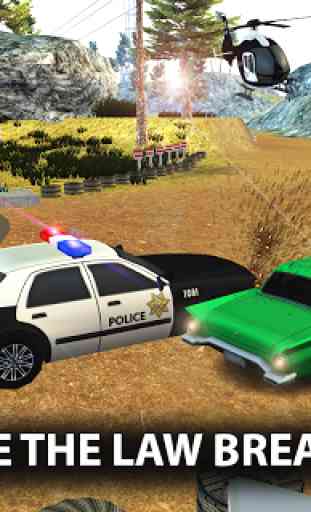 Police Car Gangster Chase - Vegas Crime Escape Sim 2