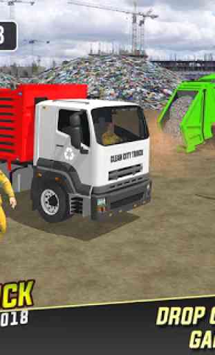 Real Garbage Truck: Trash Cleaner Driving Games 4