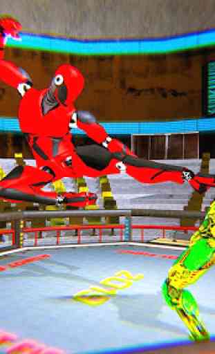 Real robot fighting games - Batalha do Robot Ring 3