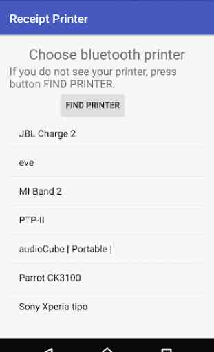 Receipt bluetooth printer 2