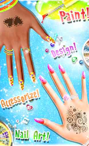 Salão de Manicure Manicure Nails - Jogo Meninas 3