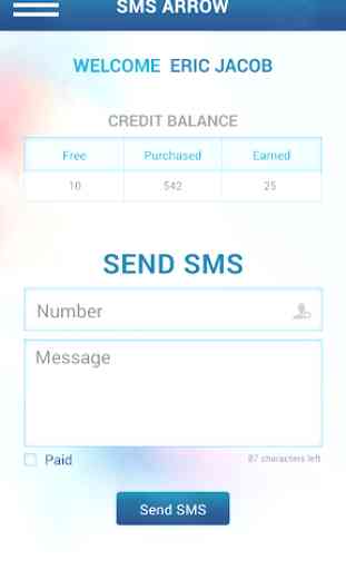 SMS Arrow - Send Free SMS 3
