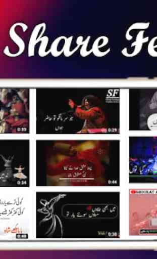 Sufi line with lyrics Video Status 2