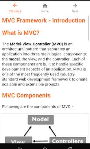Tutorial For MVC Framework 2