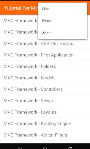 Tutorial For MVC Framework 3