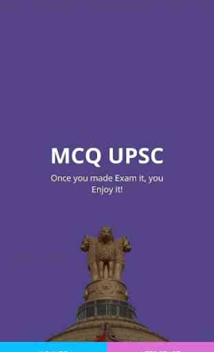UPSC MCQ'S 1