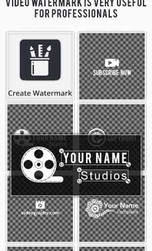 Video Watermark - Adicionar marca d'água em vídeos 1