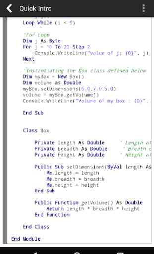 Visual Basic (VB.NET) Programming Compiler 4