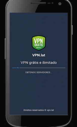 VPN grátis e ilimitado - Brasil, USA, Europe 2